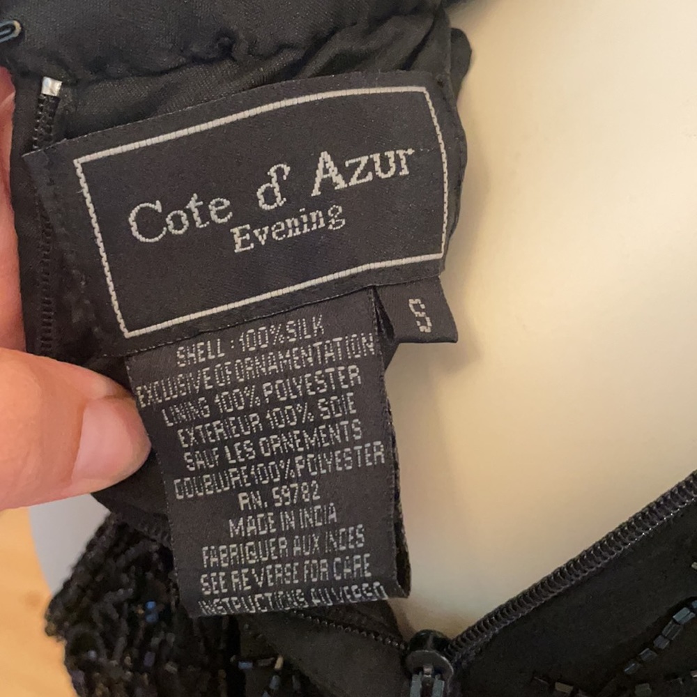 Vintage Cote d Azur sequin top - Picture 5 of 5